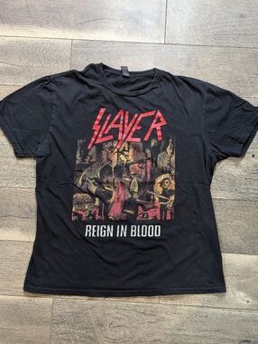 Reign In Blood Short Sleeve Graphic Tee - Black